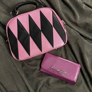 Lux De Ville Circus Mini Handbag and Wallet